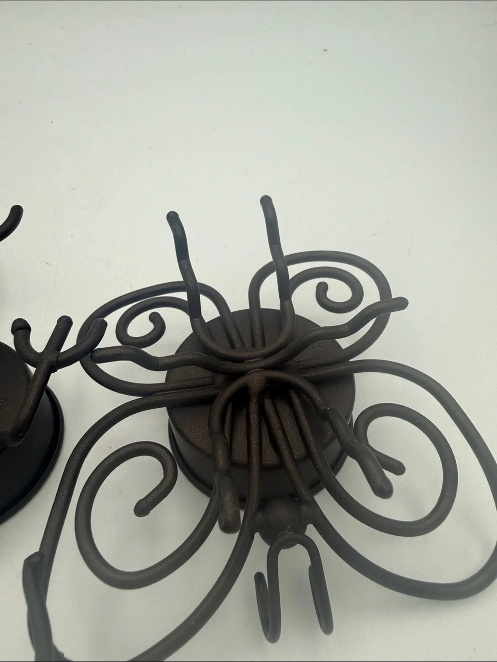 Partylite Little Critters metal lizard & butterfly tealight candle holders